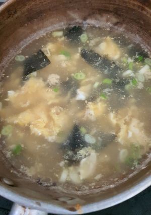 Foto resep Sup Nori Telur