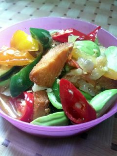 Foto resep Ikan asin tumis pete