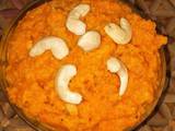 Carrot Halwa (in the Pressure cooker)