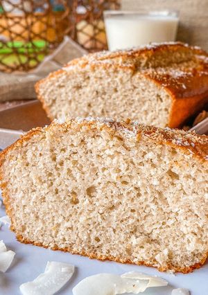 Una foto de Bizcocho de coco sin gluten