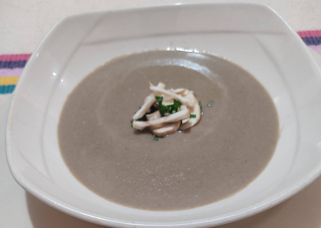 Crema de Champiñones Toad