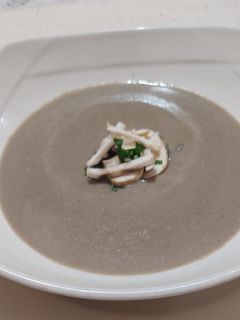 Una foto de Crema de Champiñones Toad