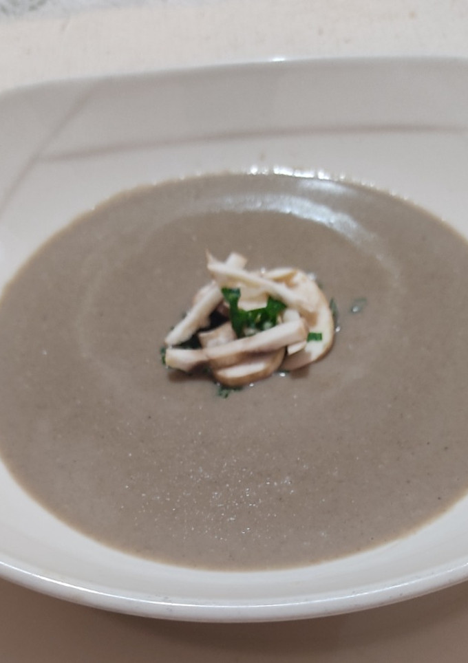 Una foto de Crema de Champiñones Toad