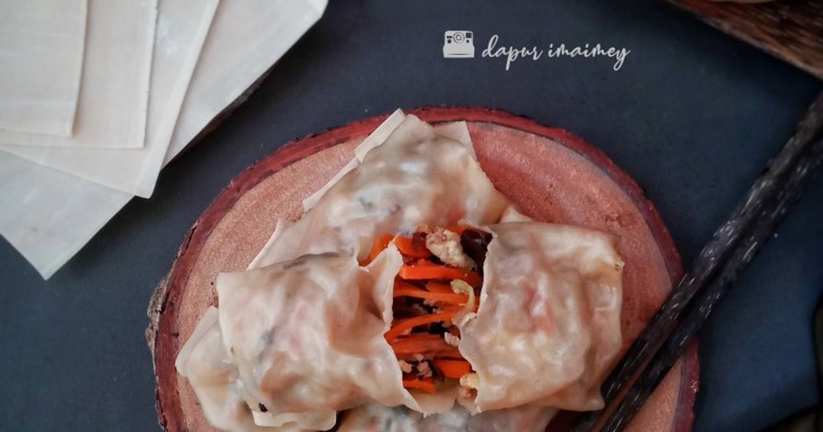 Resep Pangsit Sayur Kukus Oleh Imaimey Cookpad