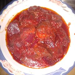 A picture of Chukndr gosht.