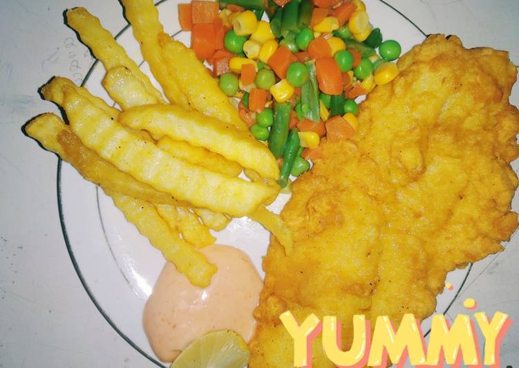 Ikan dori ala ala fish n co mudah