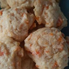 Carrot cookies A picture of Carrot cookies.