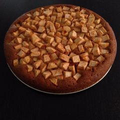 A picture of Apple Cake with a Dutch touch.