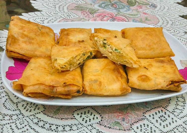 Martabak mini kari