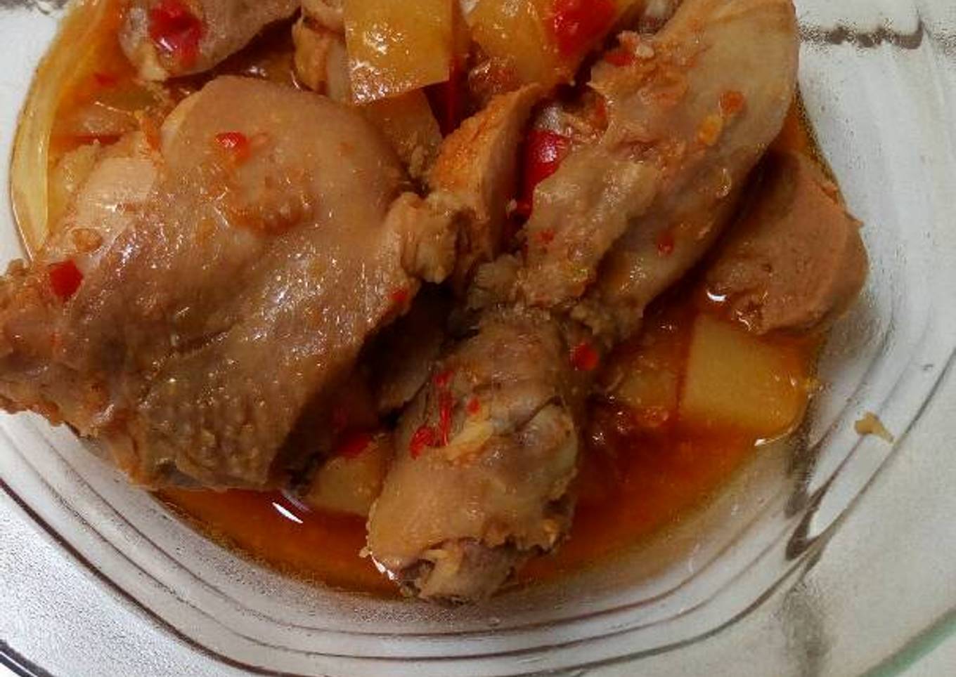 Ayam Balado Kentang