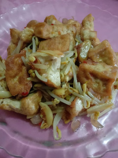 Foto resep Oseng oseng tauge tahu