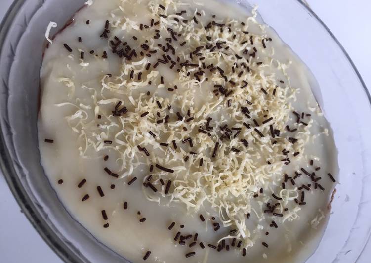 Puding Coklat Vla Vanila Keju