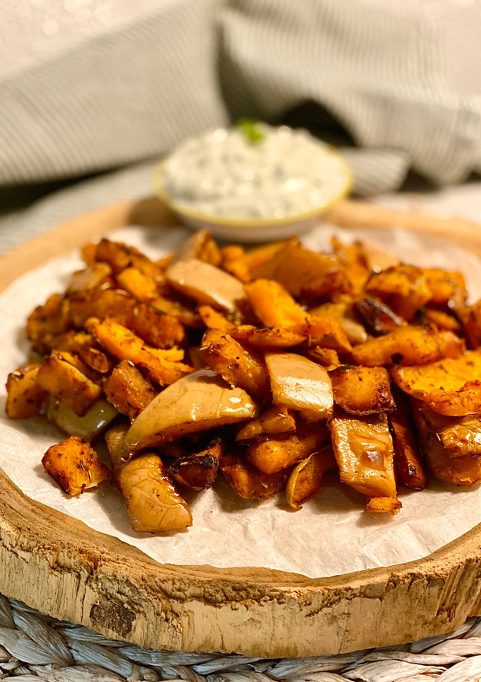 Una foto de Chips de calabaza con su piel