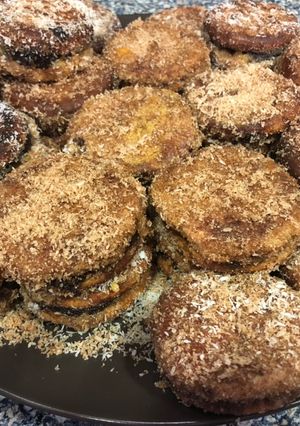 Una foto de Galletas rellenas de natillas