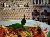 Ikan Tombak masak kari daun kesum