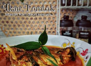 Gambar Ikan Tombak masak kari daun kesum