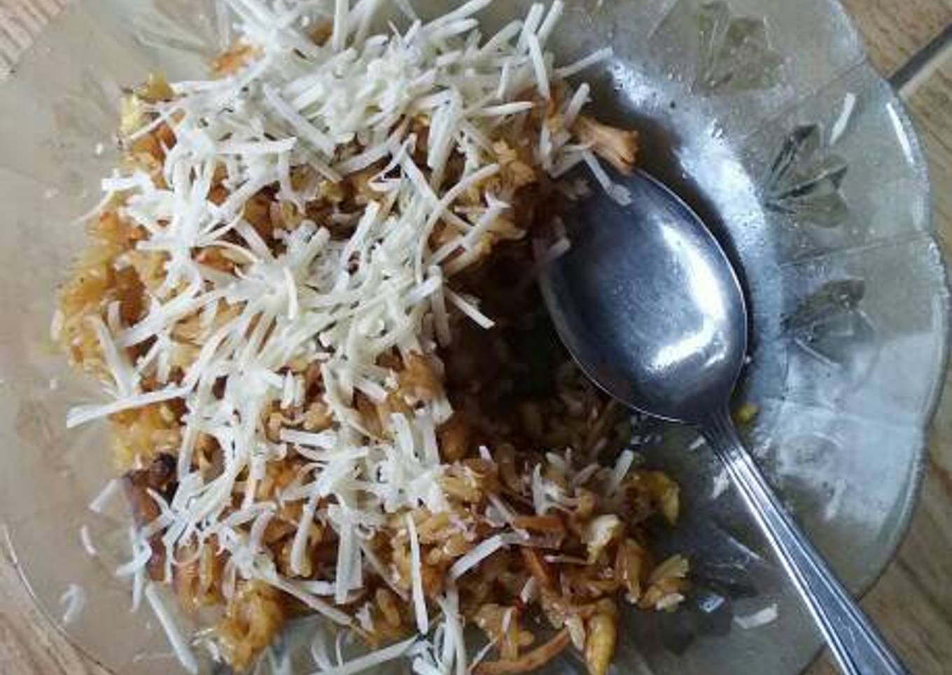 Nasi goreng special keju