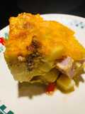 Meat Lovers Potato O’Brian Breakfast Casserole 🥘