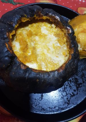Una foto de Zapallo relleno