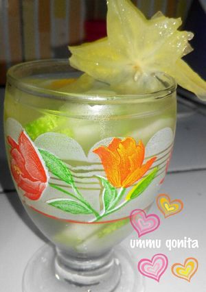 Foto resep Infused water (timun + belimbing)