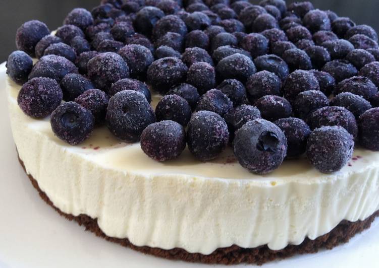 No-Bake Yoghurt Cheesecake No-Bake Yoghurt Cheesecake