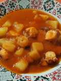 Guiso de pulpo con patata