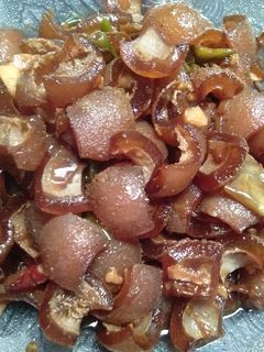 Foto resep Tumis pedas kikil