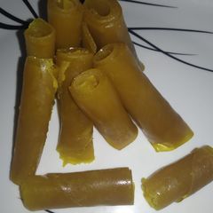 A picture of Meetha aam papad.