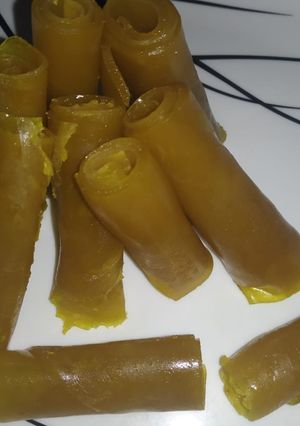A picture of Meetha aam papad.