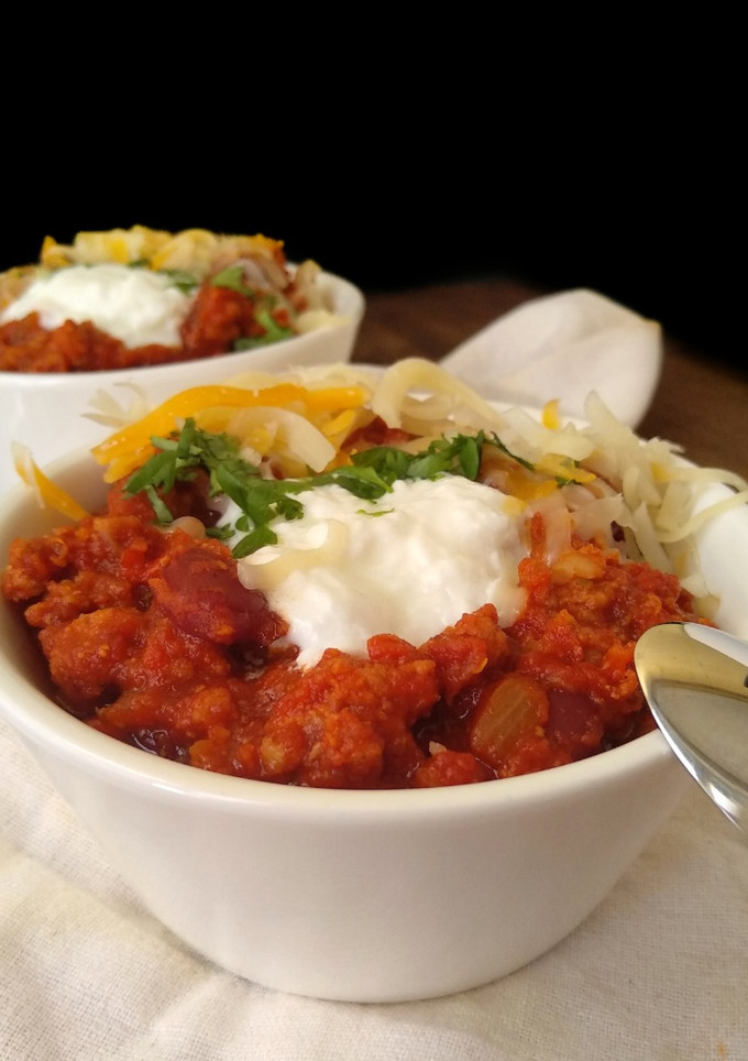 Una foto de Chile con carne {el más popular}