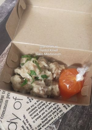 Foto resep Pentol Kriwil Ekonomis Dengan Saus Misedaseum
