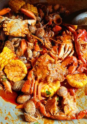 Foto resep Seafood Saus Padang