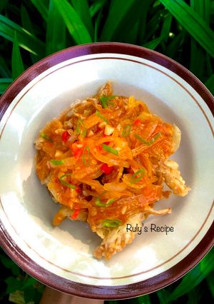 Foto resep Jamur Crispy Asam Pedas