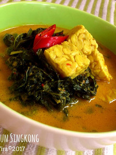 Foto resep Gulai Tempe Daun Singkong