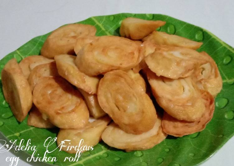 Resep 𝐄𝐠𝐠 𝐂𝐡𝐢𝐜𝐤𝐞𝐧 𝐑𝐨𝐥𝐥, Bisa Manjain Lidah