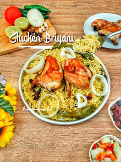 Foto resep Chicken Briyani (Nasi Briyani Ayam)