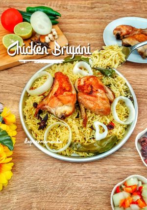 Foto resep Chicken Briyani (Nasi Briyani Ayam)