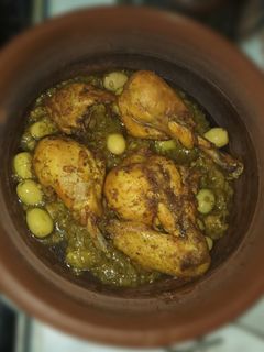 صورة لوصفة الدجاج بالدغميرة