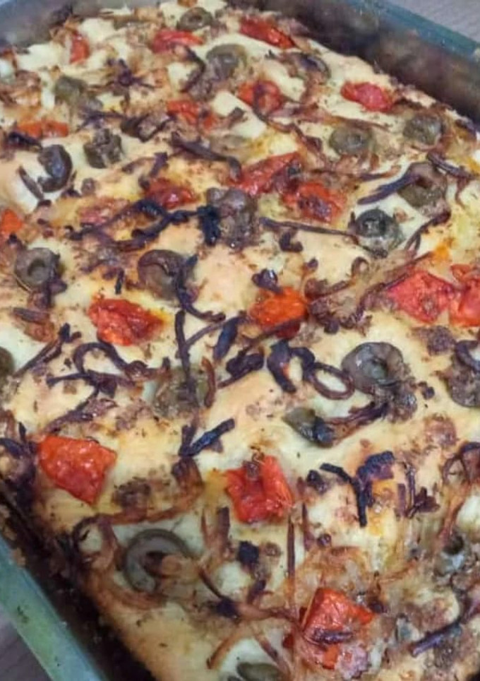 Una foto de Focaccia italiana