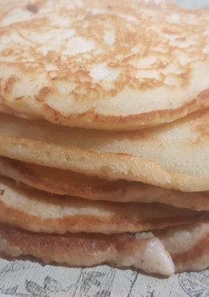 صورة لوصفة بان كيك شهي