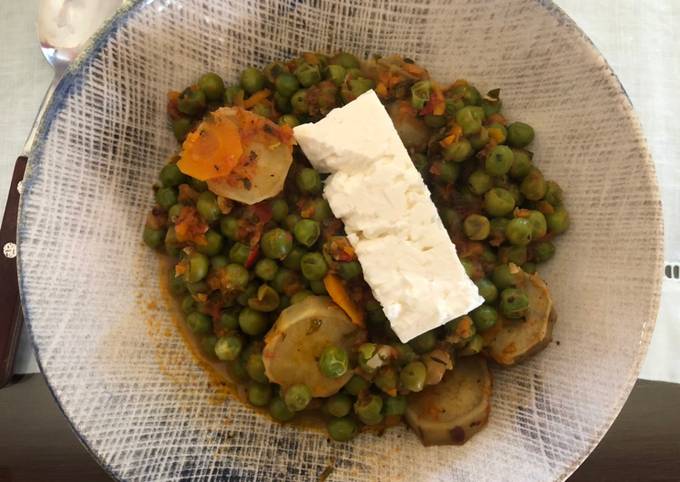 Greek pea stew Recipe by Stella T Cookpad