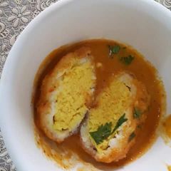 A picture of Veg egg curry.