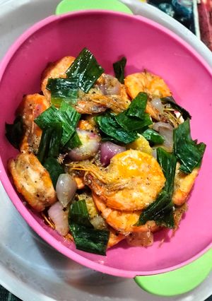 Foto resep Udang bawang mentega