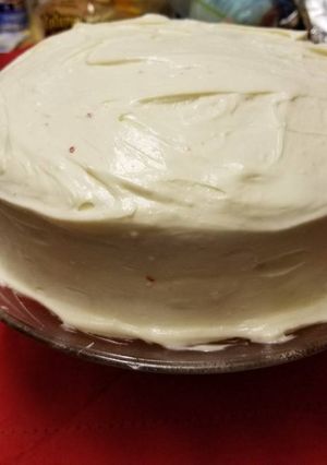 A picture of Red velvet cake.