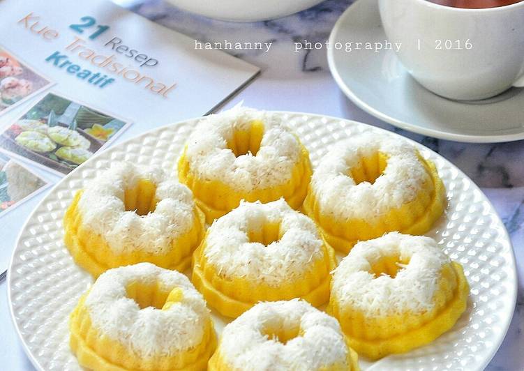 Langkah Mudah untuk memasak Putu Ayu Labu Kuning yang nikmat