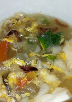 Foto resep Sup orak arik telur