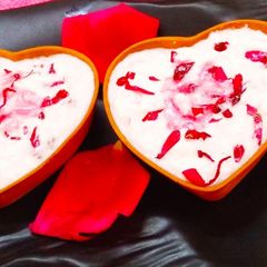 Rose Chenna Cream A picture of Rose Chenna Cream.