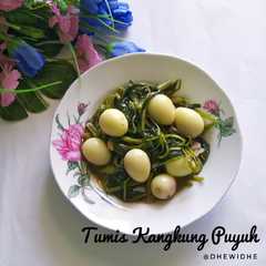 A picture of Tumis Kangkung telur puyuh.