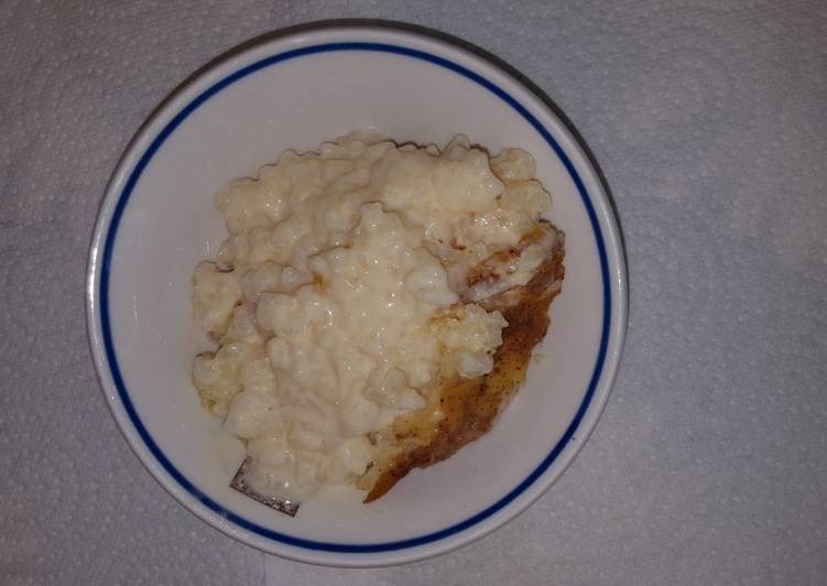 Recipe of Homemade Creamy rice pudding