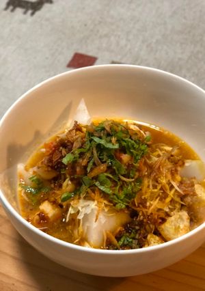 Foto resep Tahu Tepo (Tahu Lontong/ Tahu Bumbu) Khas Ngawi